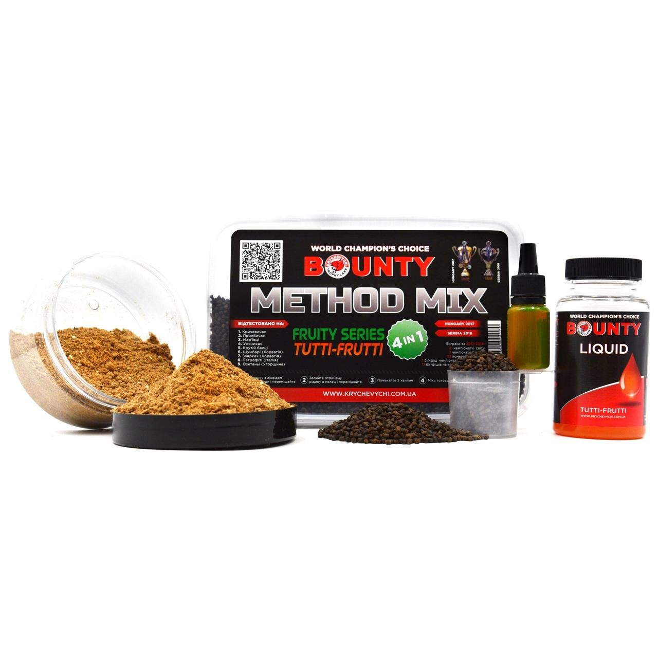 Метод-микс Method Mix Bounty 4in1 Tutti-frutti (MM012) - фото 1 Метод-микс Method Mix Bounty 4in1 Tutti-frutti (MM012) - фото 1