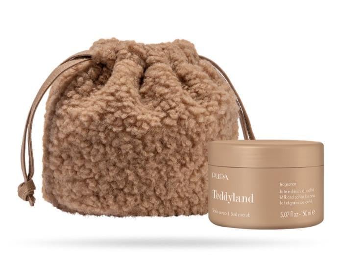 Скраб для тела Pupa TeddyLand Scrub Corpo+Pouch Milk and Coffe Beans 150 мл (2814574585)