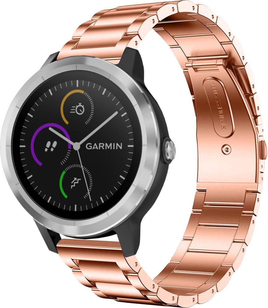 Браслет металлический Shape для Garmin Vivoactive 3 Rose Gold (25290-27)