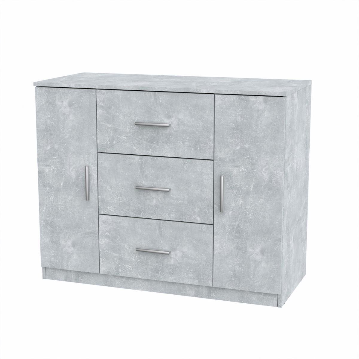 Комод Компаніт 3+2 111х49,1х89,1 см Бетон (16961)