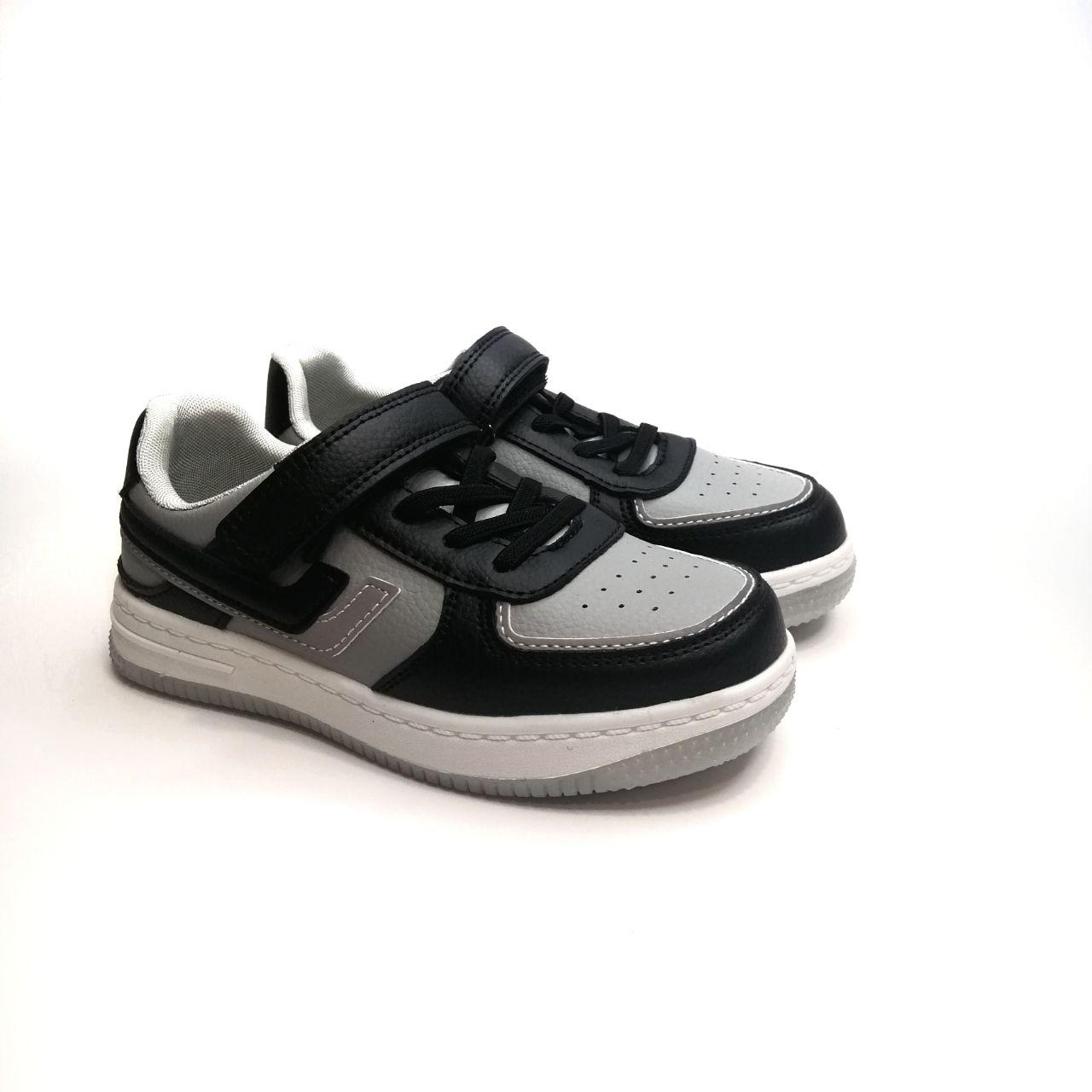 Кроссовки для мальчика Clibee р. 35-22 см Серый (509 L grey-black)