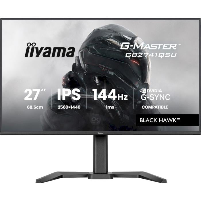 Монитор игровой Iiyama G-Master GB2741QSU-B1 Black Hawk Black (32534647)