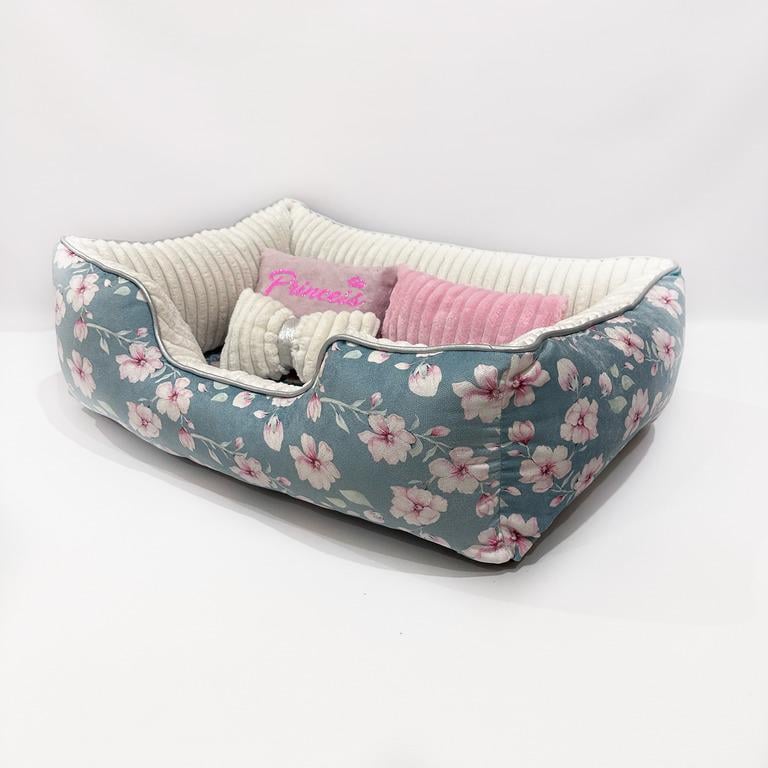 Лежанка для собак Amore mio Cane Бридж Princess до 8 кг 70х50х23 см (DB-0115)