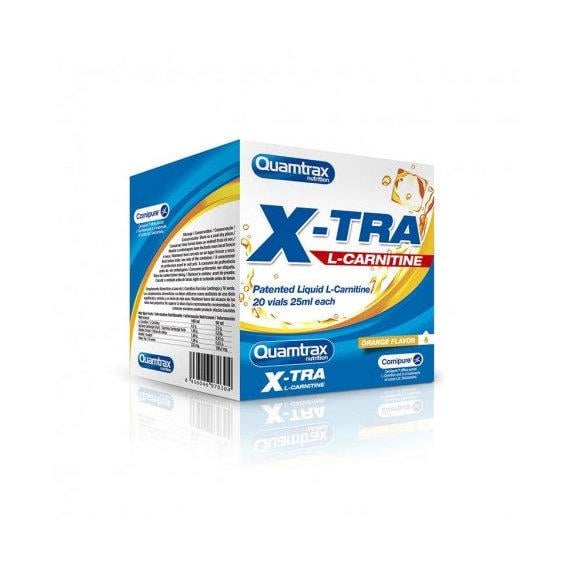 Жиросжигатель для спорта Quamtrax Xtra L-Carnitine 20х25 мл Orange