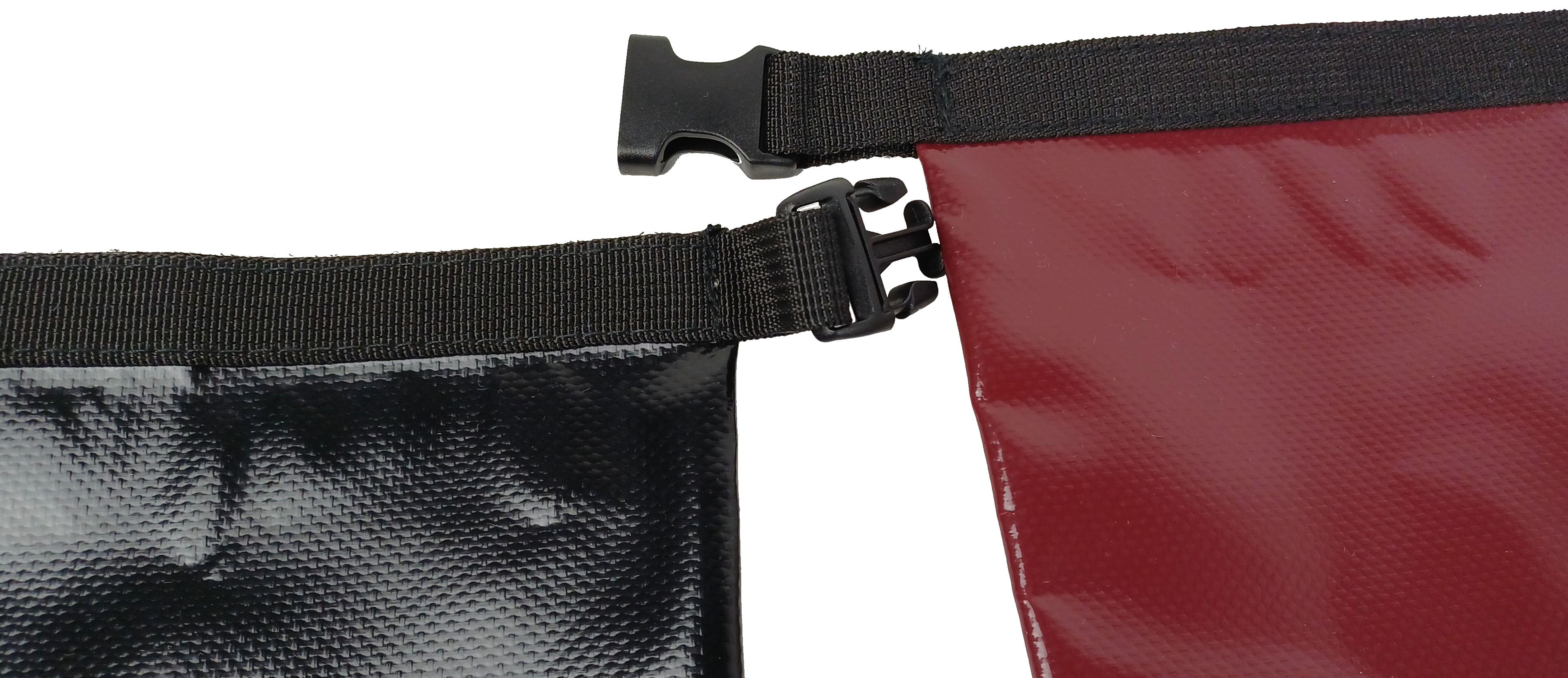 Комплект з двох гермомішків Crane 5 л/2 л Бордовий/Чорний (4061461922122) - фото 5