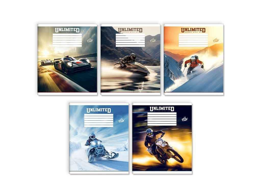 Тетрадь в клетку Бріск 24 л. 20 шт. ТВ-109 №2489 Экстримальные приключения (1065696)