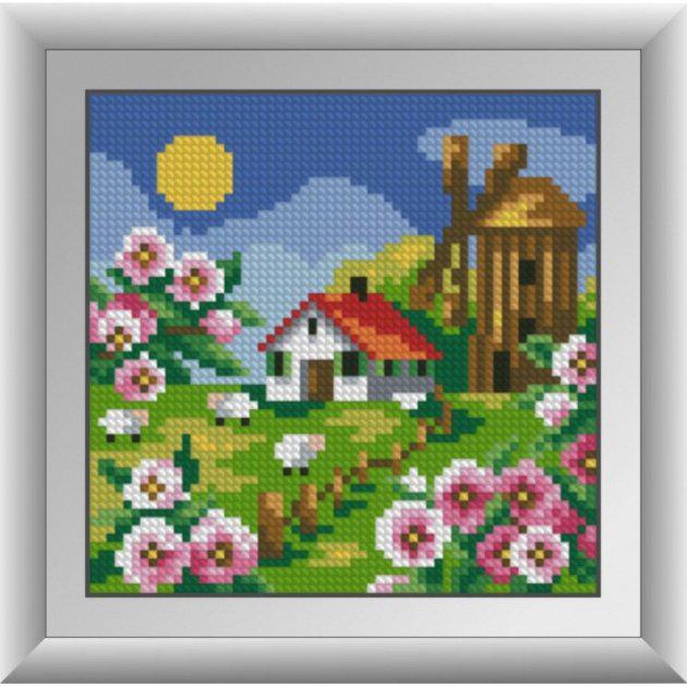 Алмазная мозаика Летний день 15x15 см (DM.027)