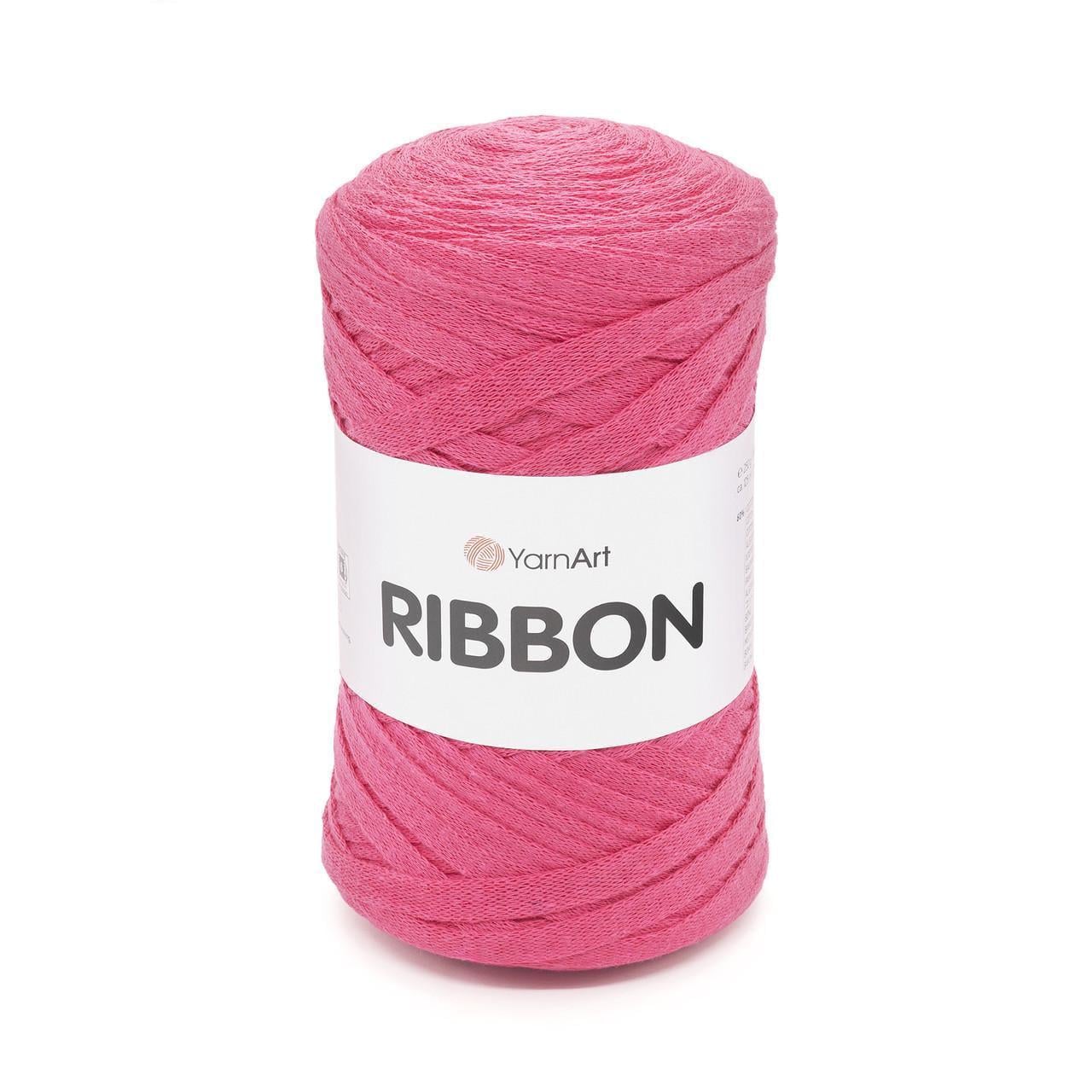 Пряжа ленточная для макраме YarnArt Ribbon 250 г Коралл №766 (2747894005)