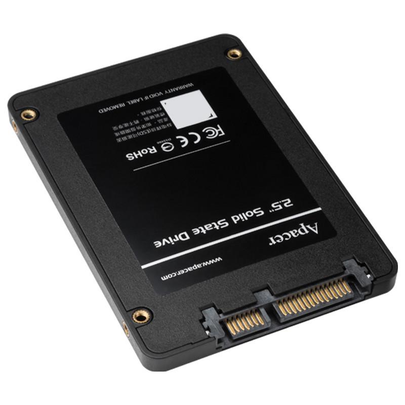 SSD диск Apacer AS340X 240GB 2.5" 7 мм SATAIII 3D NAND Read/Write: 550/520 MB/sec Black (00000072704_1) - фото 3