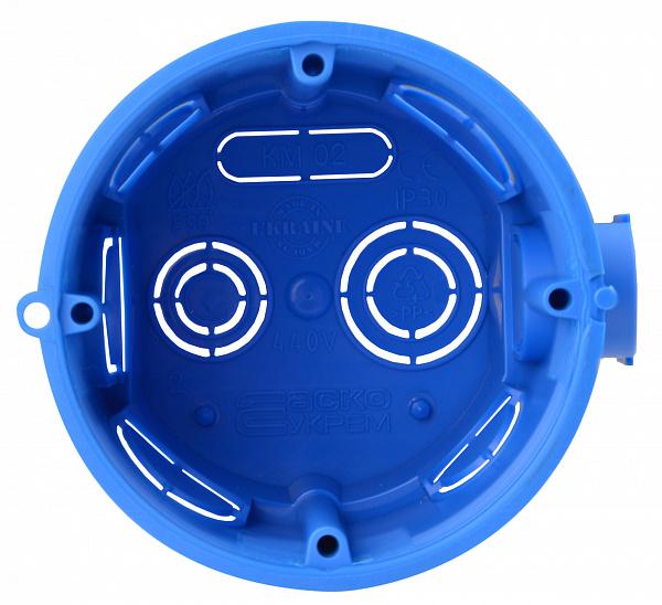 Коробка установочна АСКО-УКРЕМ КМ02 65x60 мм глибока цегла-бетон блочна (A0150180003) - фото 7 Коробка установочна АСКО-УКРЕМ КМ02 65x60 мм глибока цегла-бетон блочна (A0150180003) - фото 7