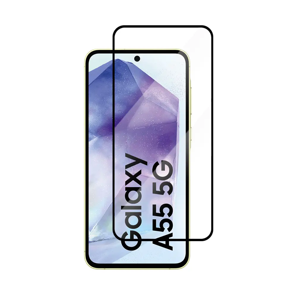 Защитное стекло Mocolo для Samsung Galaxy A55 5G Full Glue 5D Black (0.33 мм)