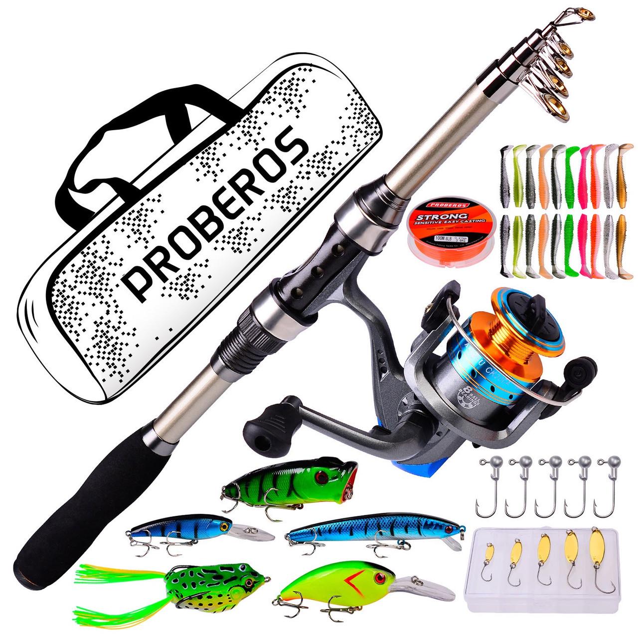 Набір для риболовлі PROBEROS 2,4 м (TFR036) - фото 5 Набір для риболовлі PROBEROS 2,4 м (TFR036) - фото 5