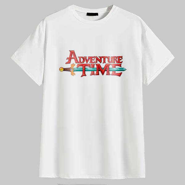 Футболка Adventure time S Белый (26961891)
