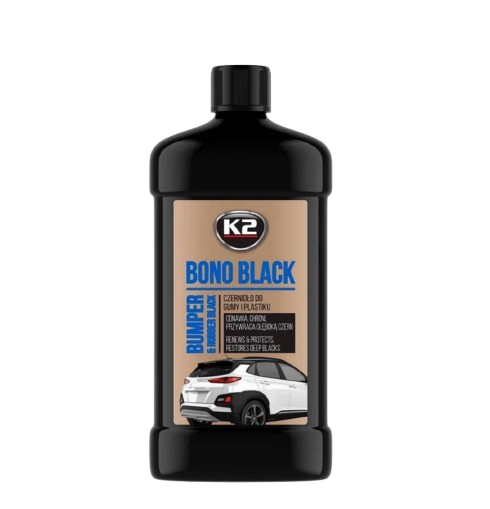 Чернитель бампера и пластика K2 Bono Black 500 мл Черный