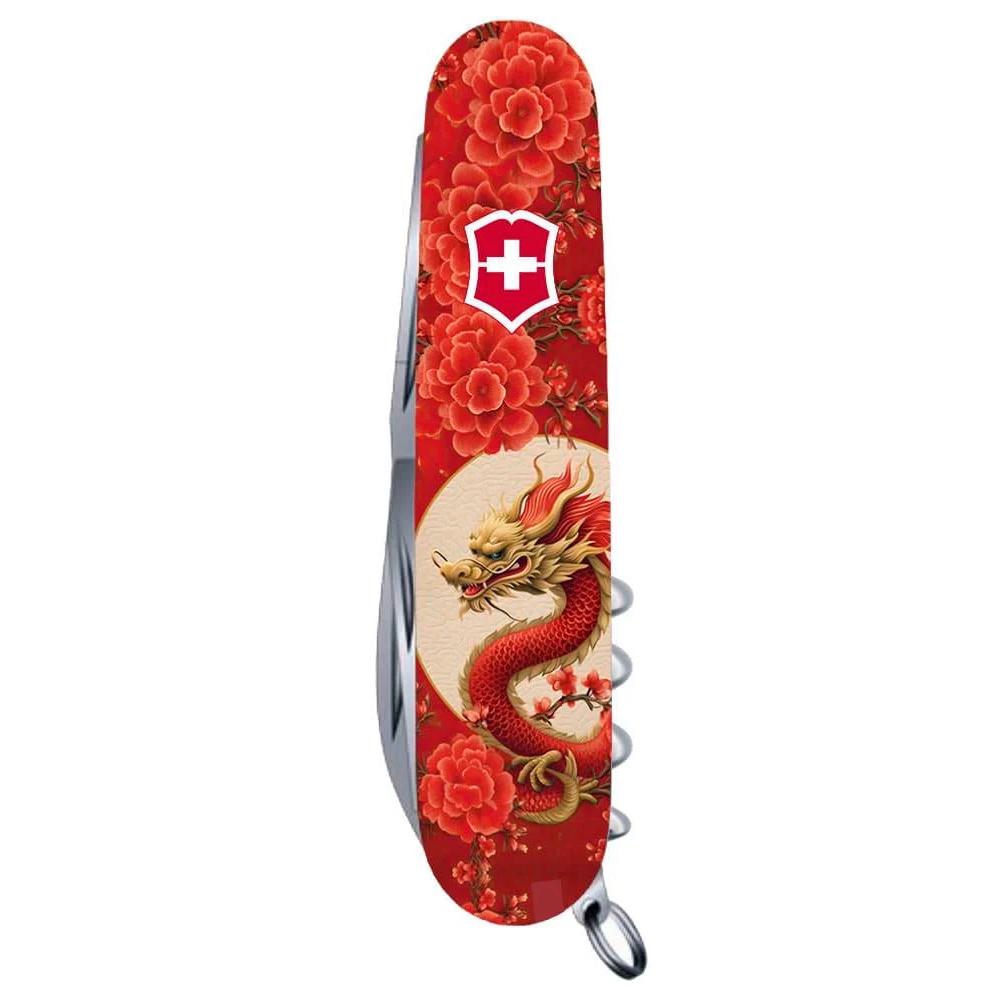 Мультитул Victorinox Huntsman Dragon 14в1 Red (Vx13703_Z3250p)