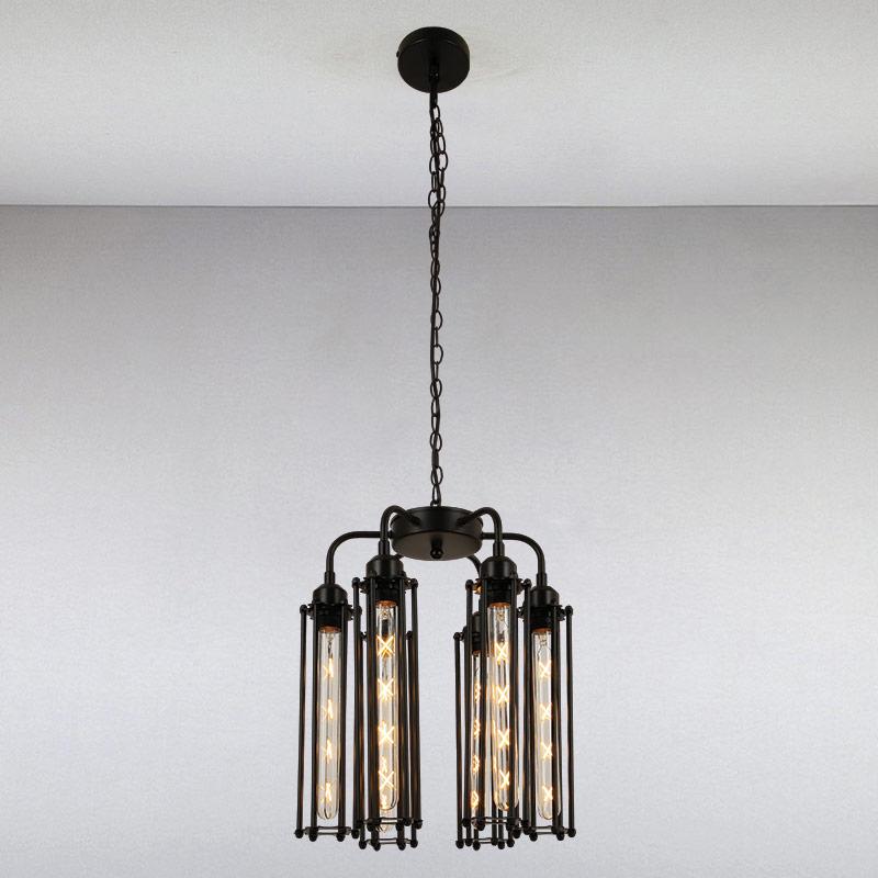 Люстра подвесная Light House LS-13928/6 Черный (16356)