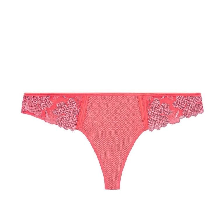 Труси стрінги жіночі Simone Perele 3 Кораловий (14V710)