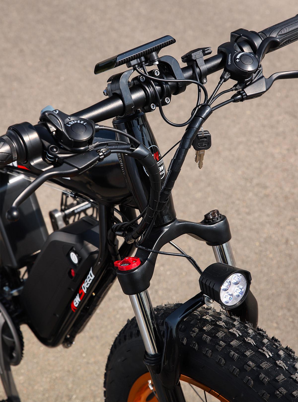 ᐉ Электровелосипед Fatbike 8818 New Speed 1000 W 48 V 12,5 Ah с ...