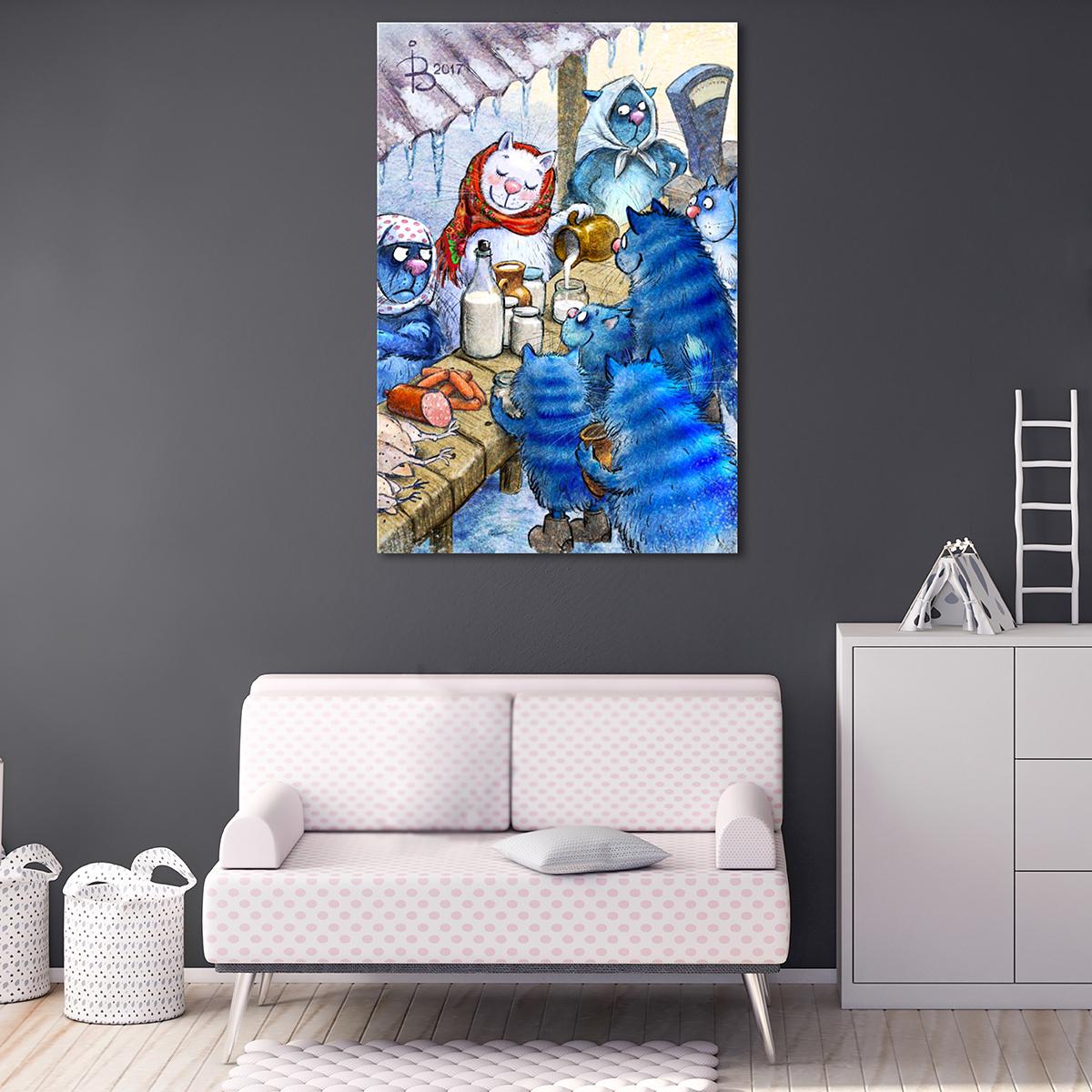 Модульная картина Муркетинг (Масленица-2017) 1 модуль 70x105 см