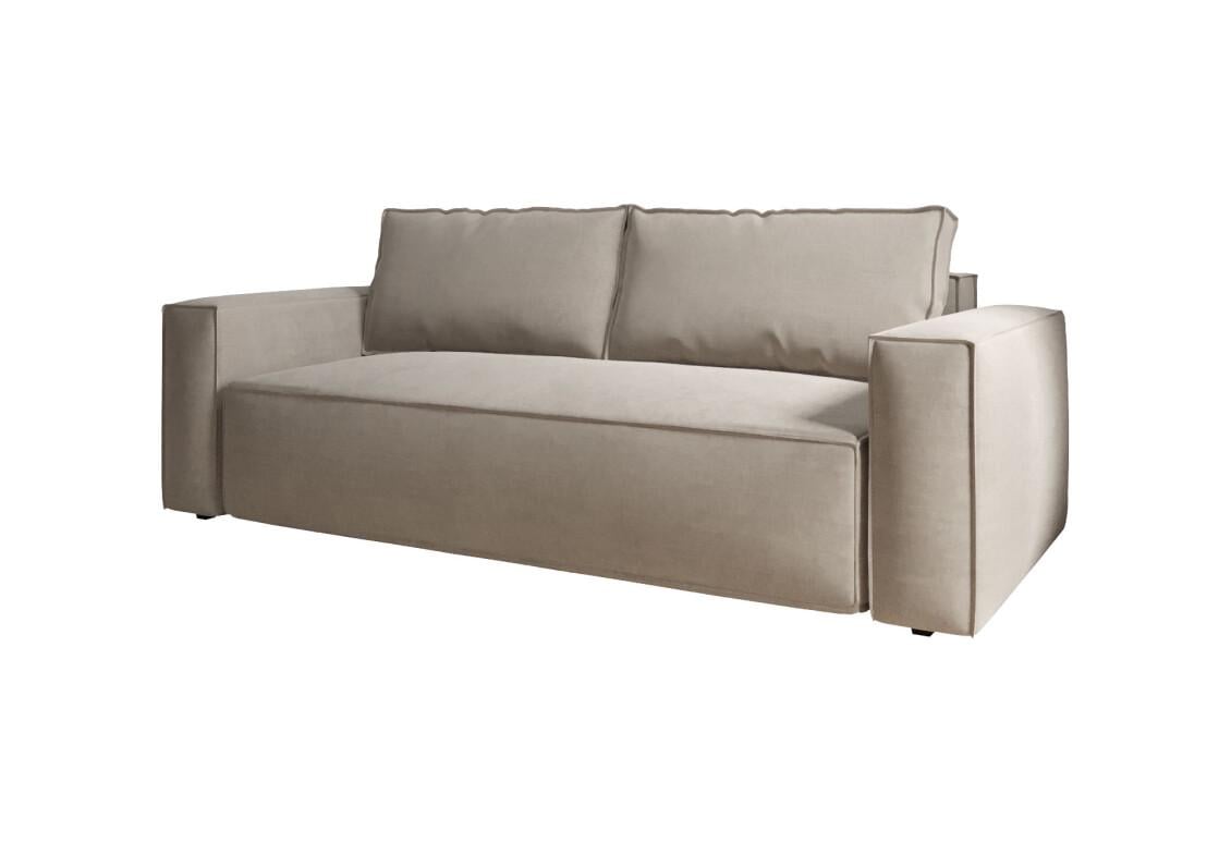 Диван Vika Рекам 229х95 см Темно-бежевый (105545)