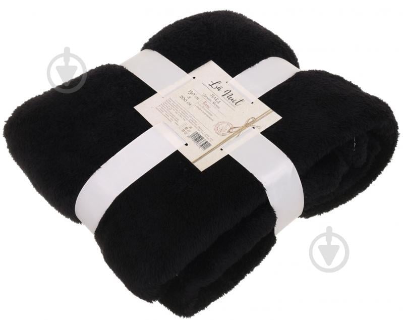 Плед Belizza Akustik siyah 200х220 см микрофибра (8-6-4797374)