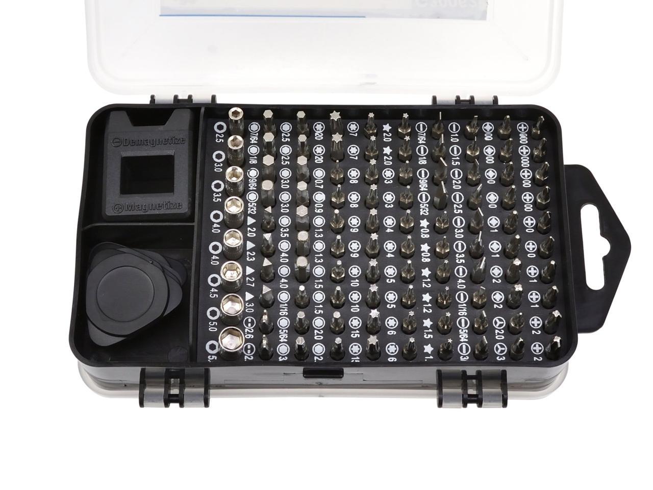 Викрутка з бітами для прецизійних робіт GeKo 98в1 115 шт. з приладдям (G30062) - фото 3 Викрутка з бітами для прецизійних робіт GeKo 98в1 115 шт. з приладдям (G30062) - фото 3