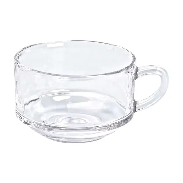 Набір склянок YIWU скляних 270 мл 6 шт. Прозорий (147-107-HP-YH-69) - фото 3