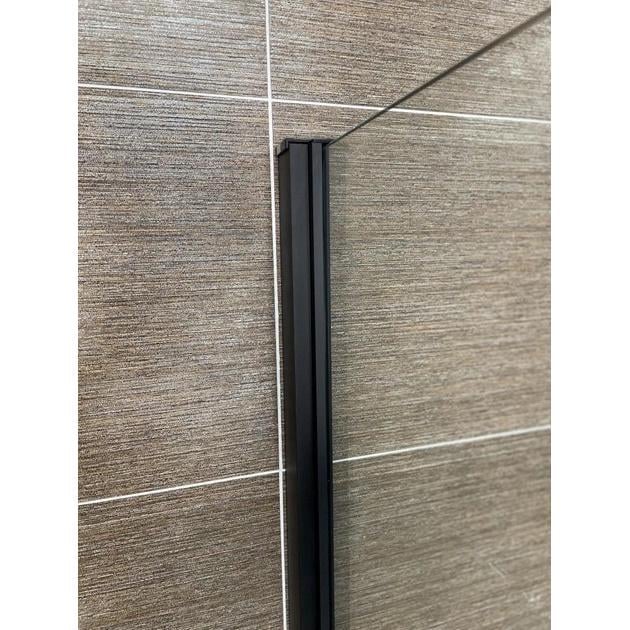 Перегородка душа Aqua-World WALK-IN WL100S Tr 1000х1900 мм Чорний матовий - фото 5 Перегородка душа Aqua-World WALK-IN WL100S Tr 1000х1900 мм Чорний матовий - фото 5