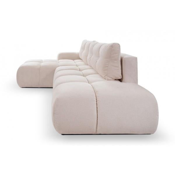 Диван угловой Perfect Home Soho из натурального дерева/ДСП/ткани Perfect Harmony 01 Кремовый (49717) - фото 6 Диван угловой Perfect Home Soho из натурального дерева/ДСП/ткани Perfect Harmony 01 Кремовый (49717) - фото 6