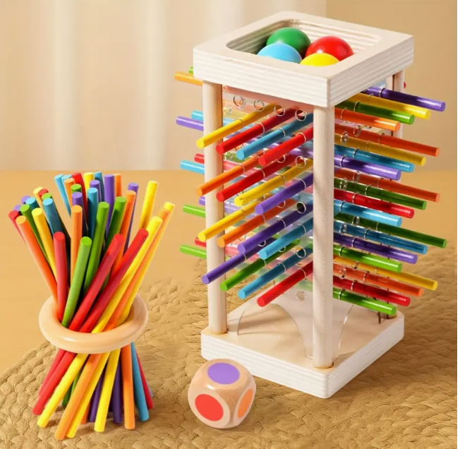 Настільна гра дитяча розвиваюча Вежа Балансування з паличками 3-6 р. (823) - фото 8 Настільна гра дитяча розвиваюча Вежа Балансування з паличками 3-6 р. (823) - фото 8