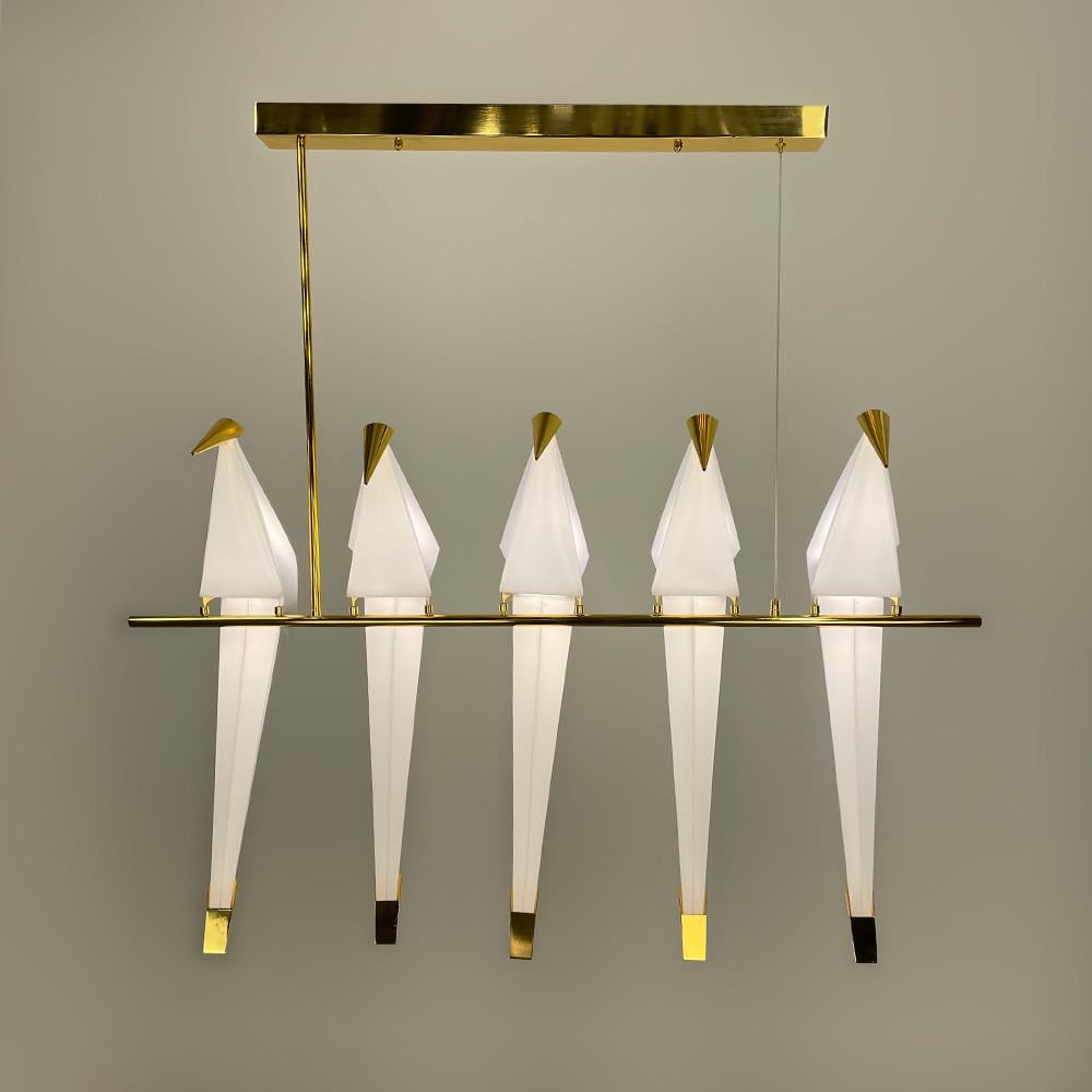 Люстра-композиція з 5 птахів (AS 145/5) - фото 3 Люстра-композиція з 5 птахів (AS 145/5) - фото 3