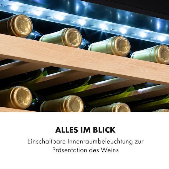Холодильник для вина під забудову KLARSTEIN Vinsider 41 Built-in Duo 2 зони вбудований 41 пляшка Білий (10035104) - фото 4 Холодильник для вина під забудову KLARSTEIN Vinsider 41 Built-in Duo 2 зони вбудований 41 пляшка Білий (10035104) - фото 4