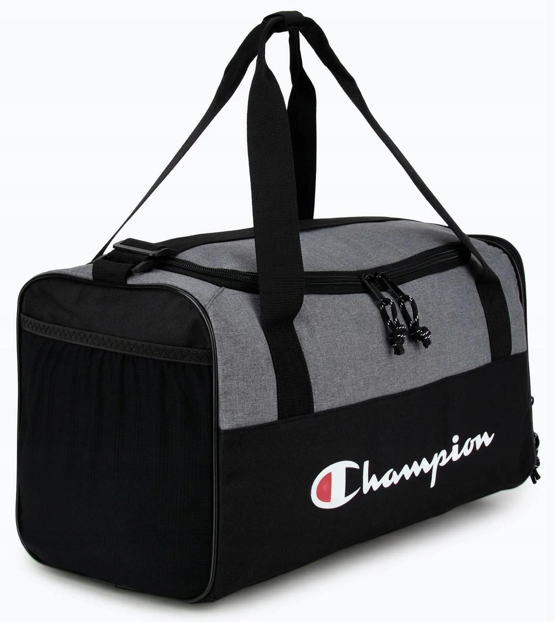Сумка спортивная Champion Training Bag 30 л Черный с серым