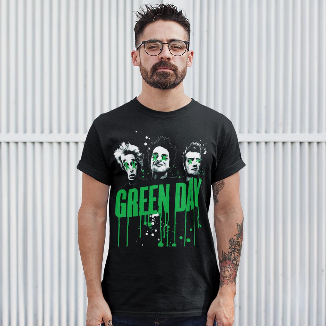 Футболка унисекс Green Day Uno Dos Tre 2012 XL Черный (32699601)