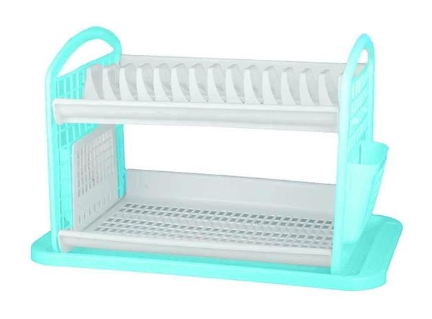 Сушарка для посуду Консенсус Бірюзовий (1659774380)