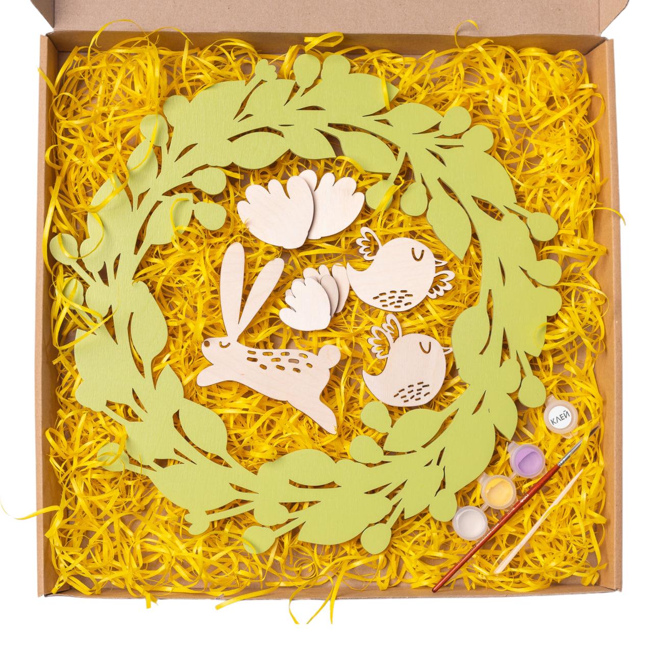 Декоративный венок-раскраска А мы в рощу ходили (10076476) - фото 3 Декоративный венок-раскраска А мы в рощу ходили (10076476) - фото 3