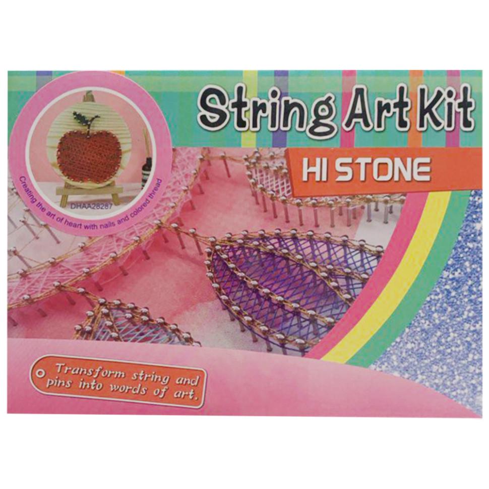 Набор стринг-арта Яблоко деревянная основа для творчества (RN-250-N-1326)