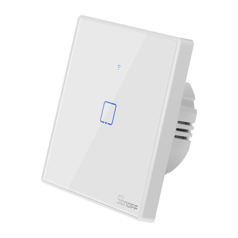 Перемикач розумний сенсорний Wi-Fi Sonoff T2EU1C-TX