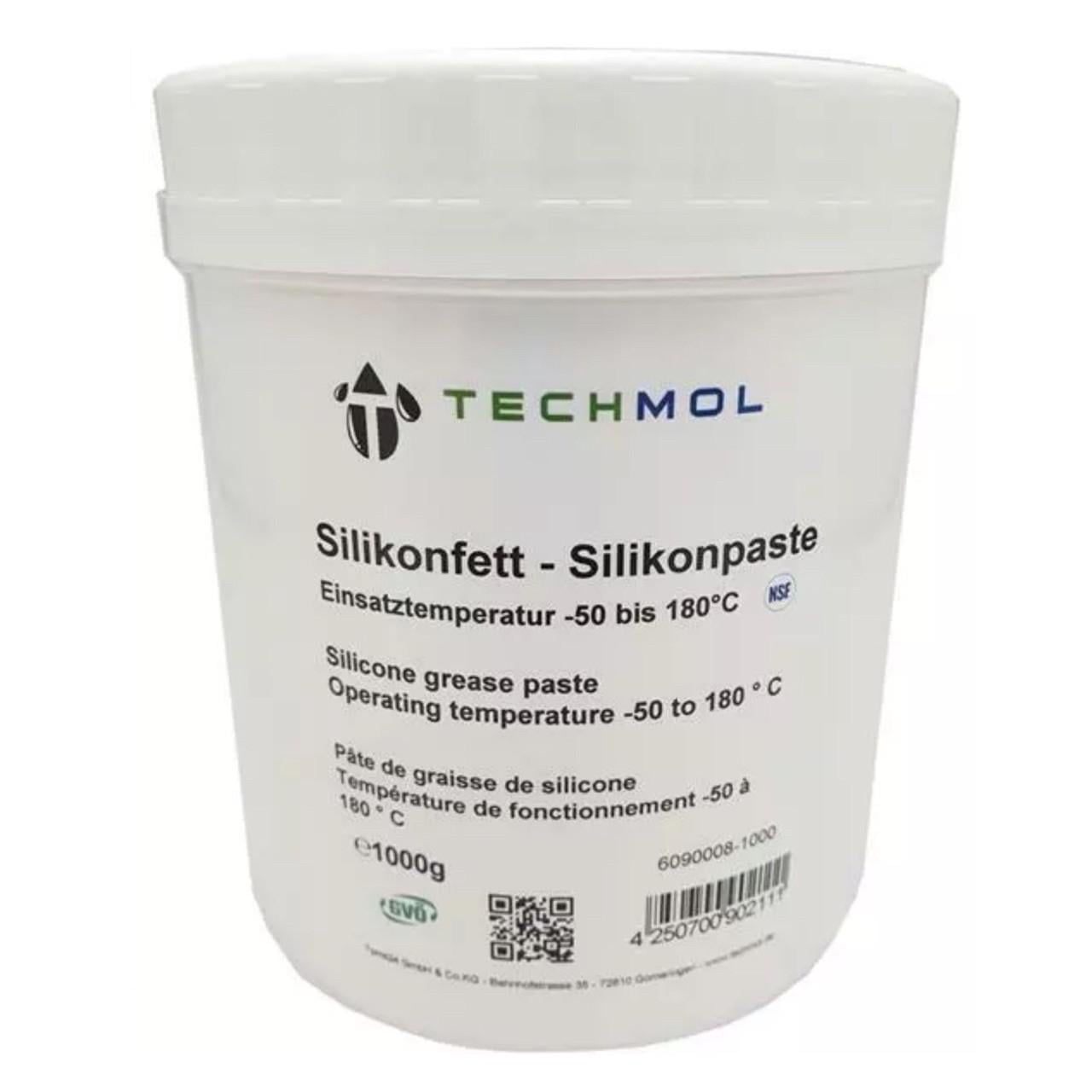 Силиконовая смазка пищевая Techmol NSF универсальная 1000 г (1367901089)