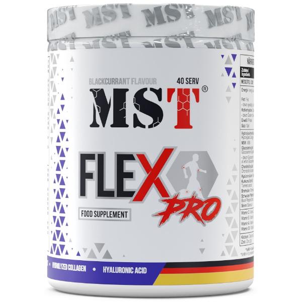 Хондропротектор для спорта MST Nutrition Flex Pro 420 г 40 порций Black Currant (000023705) Хондропротектор для спорта MST Nutrition Flex Pro 420 г 40 порций Black Currant (000023705)
