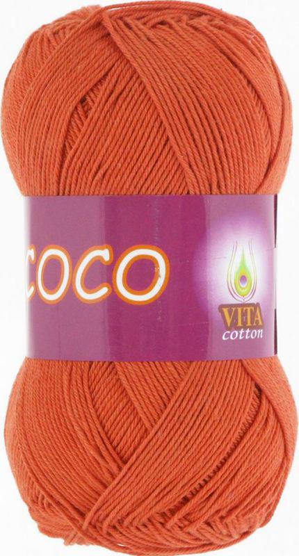 Пряжа Vita Cotton Coco 4321 терракот (3397)