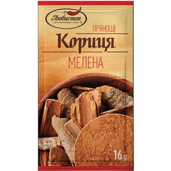 Кориця мелена Любисток 16 г (011603)