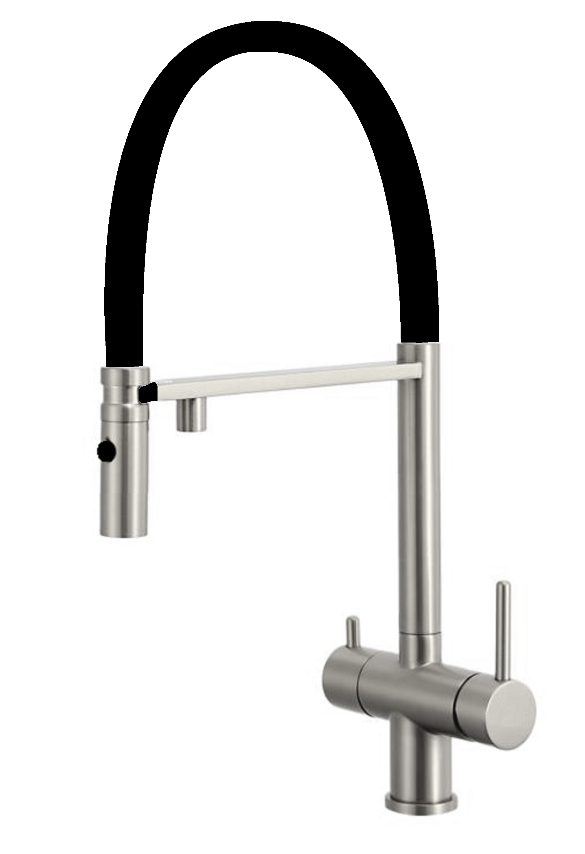 Смеситель комбинированный FKM 3130 Inox Black (8231.403.1931) Смеситель комбинированный FKM 3130 Inox Black (8231.403.1931)