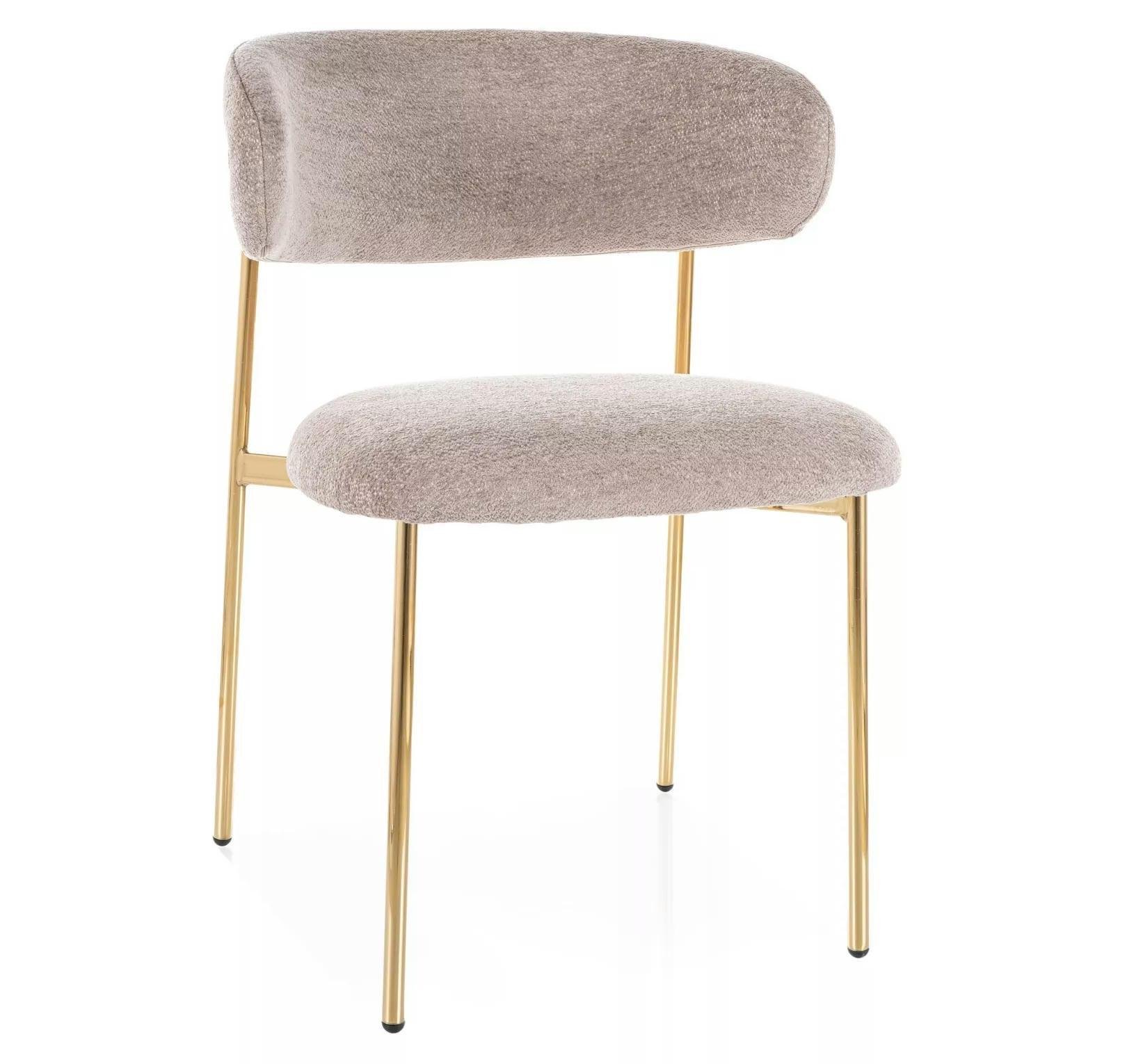 Стул кухонный Signal ELTON RAVEN Золотой/Темно-бежевый (30ELTONRZLCBE) Стул кухонный Signal ELTON RAVEN Золотой/Темно-бежевый (30ELTONRZLCBE)