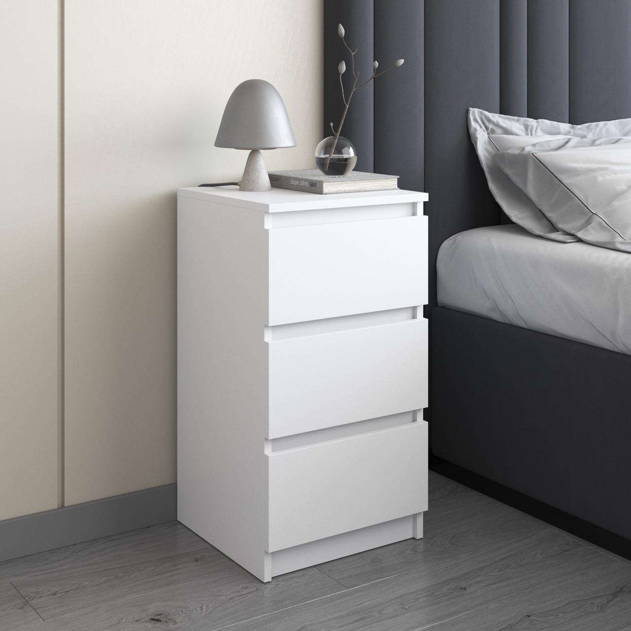 Тумба прикроватная Вайс R-30 400х400х760 мм Белый (30635303) Тумба прикроватная Вайс R-30 400х400х760 мм Белый (30635303)