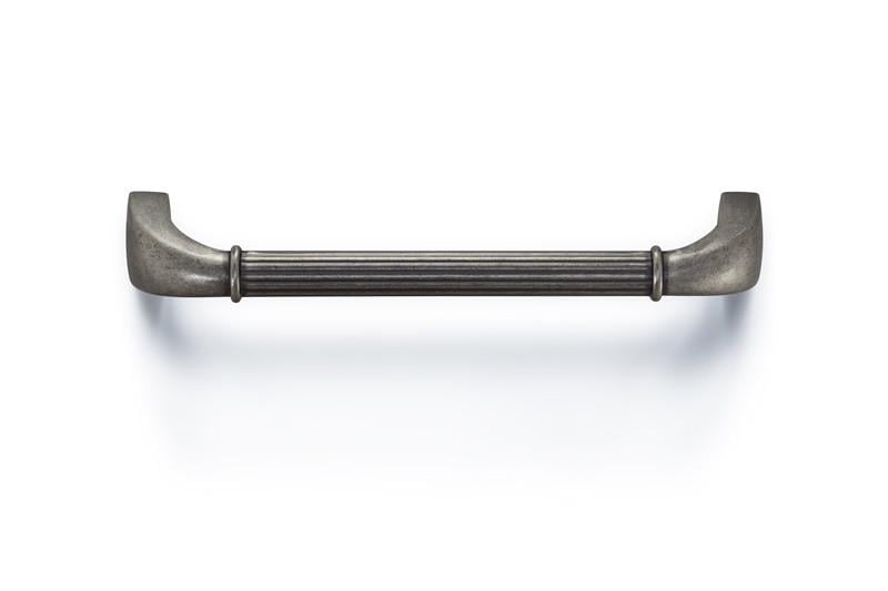 Меблева ручка-скоба MVM D-1012-128 MAN 128 мм Нікель античний матовий (D-1012-128 MAN)