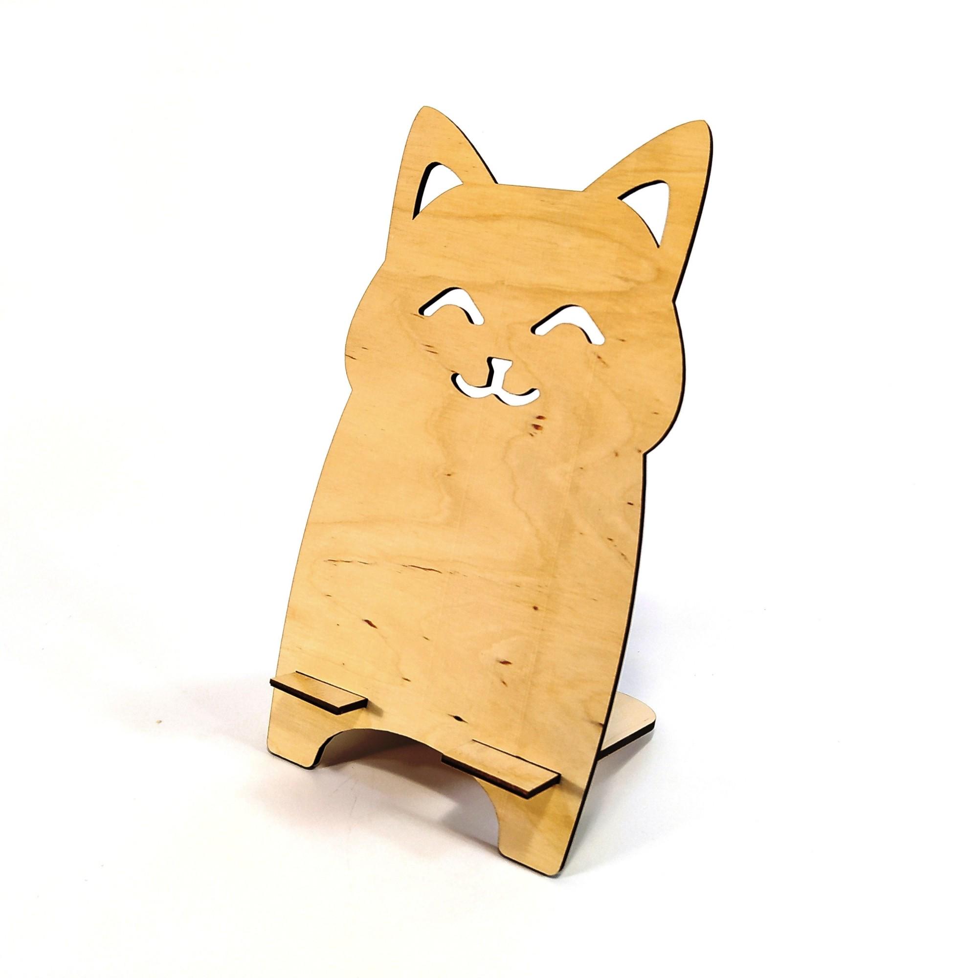 Подставка для смартфона Майстерня містера Томаса Кот 12х22 см - фото 4 Подставка для смартфона Майстерня містера Томаса Кот 12х22 см - фото 4