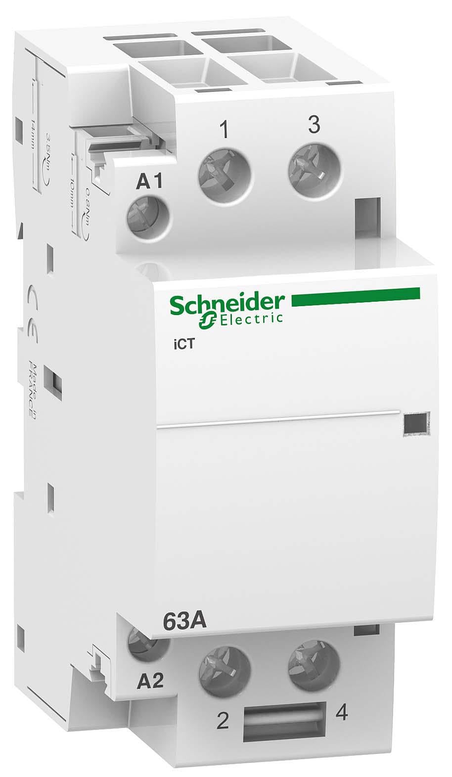 Контактор модульный Schneider Electric 63A 2НВ 220/240 В 50 Гц (A9C20862)