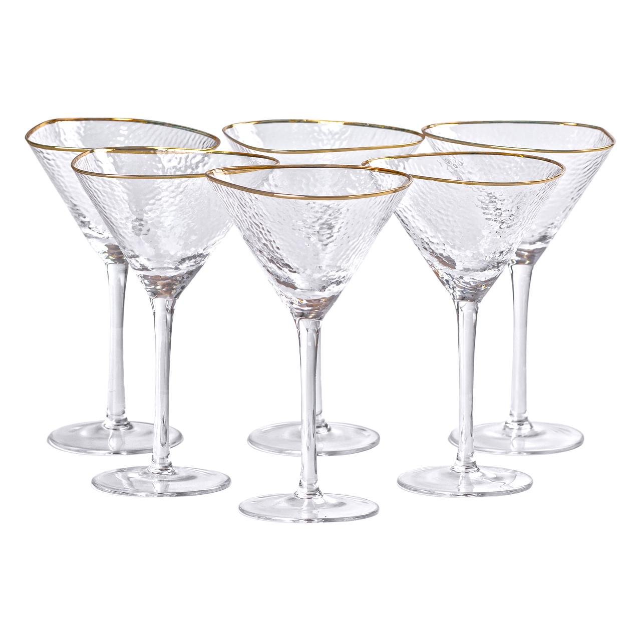 Набір із шести бокалів для мартіні 200 мл - фото 1 Набір із шести бокалів для мартіні 200 мл - фото 1