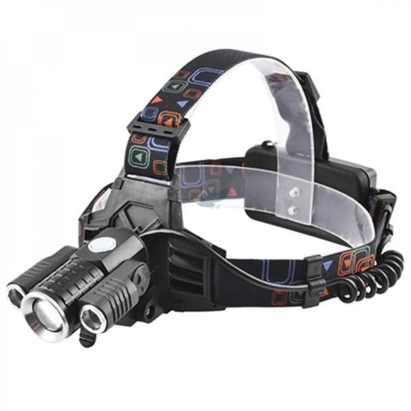 Ліхтар налобний X Bailong w-602-T6 із кріпленням на велосипед Black (ULT-5423731)